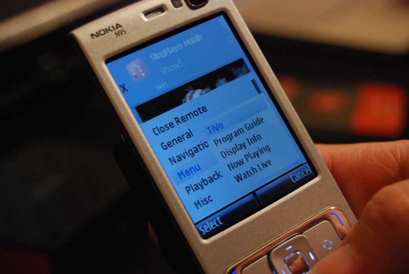 Illustration for article titled Sling Player Now Available on Nokia N95